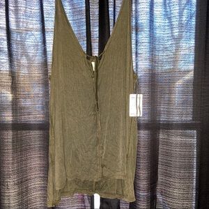 NWT free people olive tank